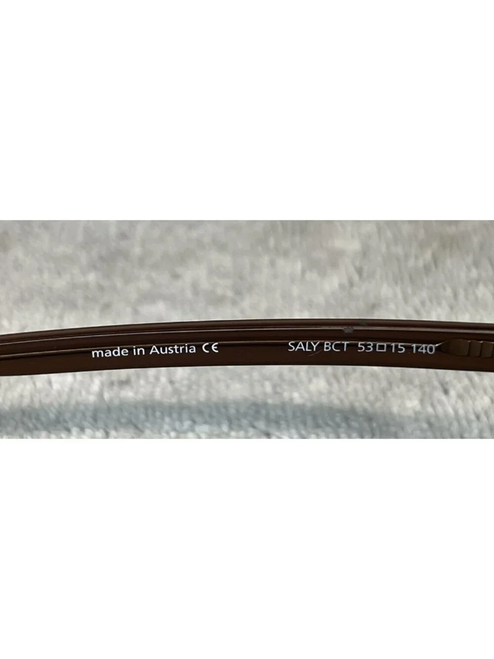 Götti Switzerland SALY BTC Pale Nude Clear Full Rim Eyeglasses Frames 53-15-140